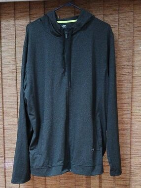 Pro Player Men's Charcoal Full-Zip Hoodie